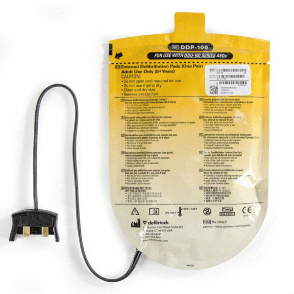 Defibtech DDP-100 Adult Defibrillation Pads - Image 3