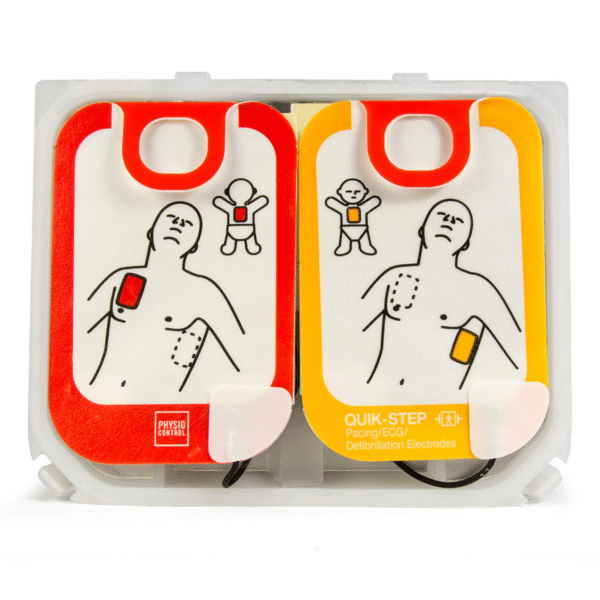 Physio-Control LIFEPAK CR2 Adult/Child Pacing/ECG/Defibrillation/ QUIK-STEP 4-Year Electrode Pad - Image 4